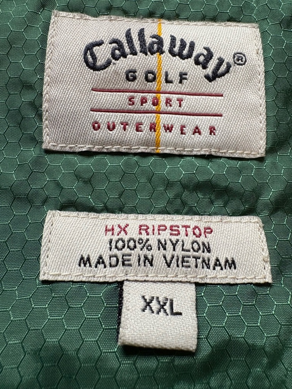 Callaway Golf Hx Ripstop Men’s V-Neck Pullover Windbreaker View 2